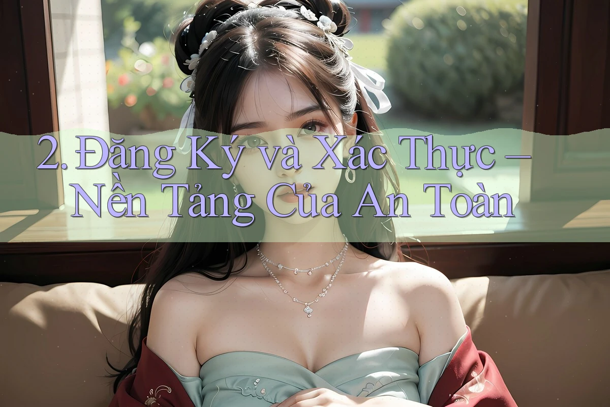 2. Đăng Ký và Xác Thực – Nền Tảng Của An Toàn