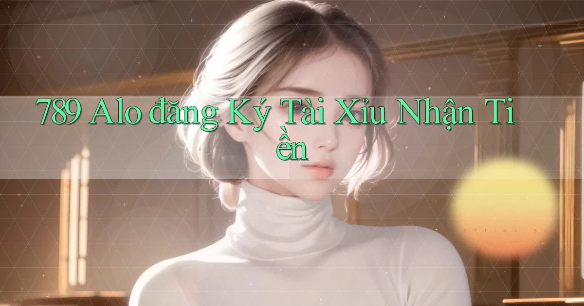 789 alo đăng ký tài xỉu nhận tiền