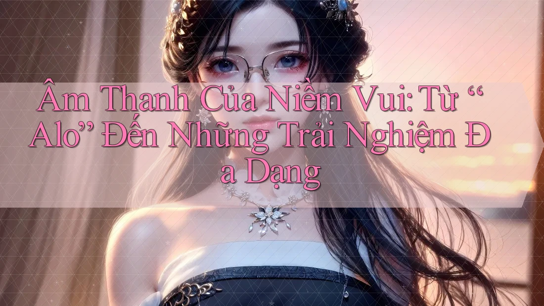 Âm Thanh Của Niềm Vui: Từ “Alo” Đến Những Trải Nghiệm Đa Dạng