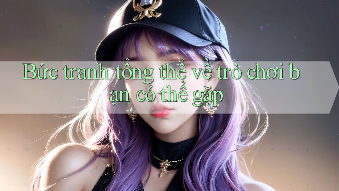 Bức tranh tổng thể về trò chơi bạn có thể gặp