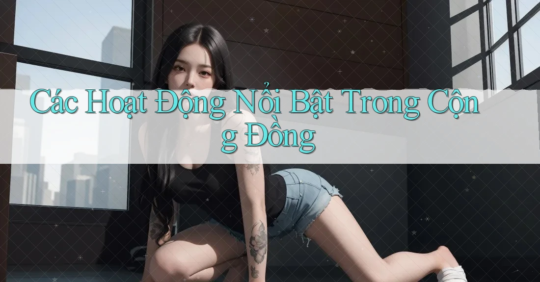 Các Hoạt Động Nổi Bật Trong Cộng Đồng Các Hoạt Động Nổi Bật Trong Cộng Đồng