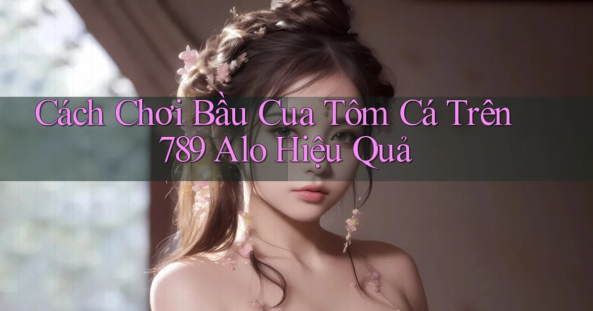cách chơi bầu cua tôm cá trên 789 alo hiệu quả