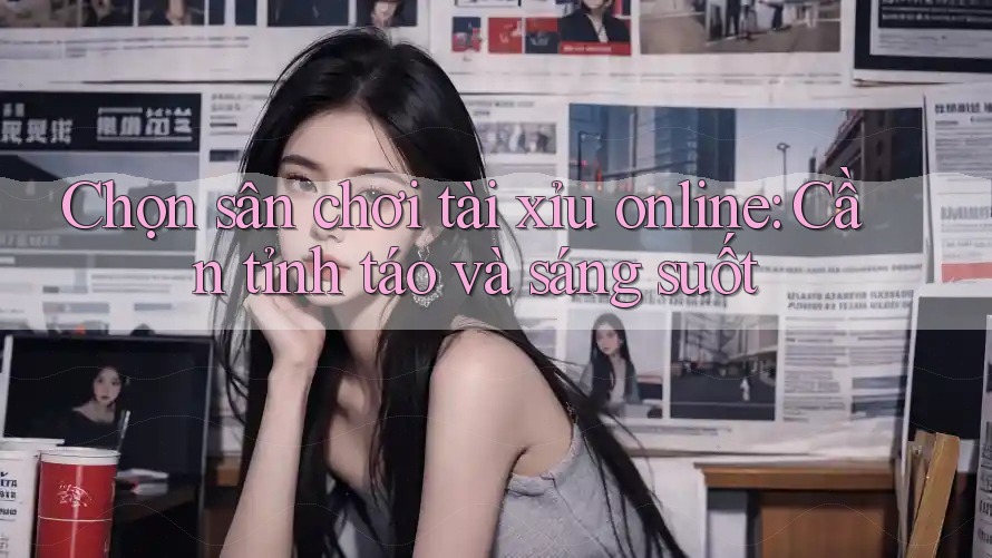 Chọn sân chơi tài xỉu online: Cần tỉnh táo và sáng suốt