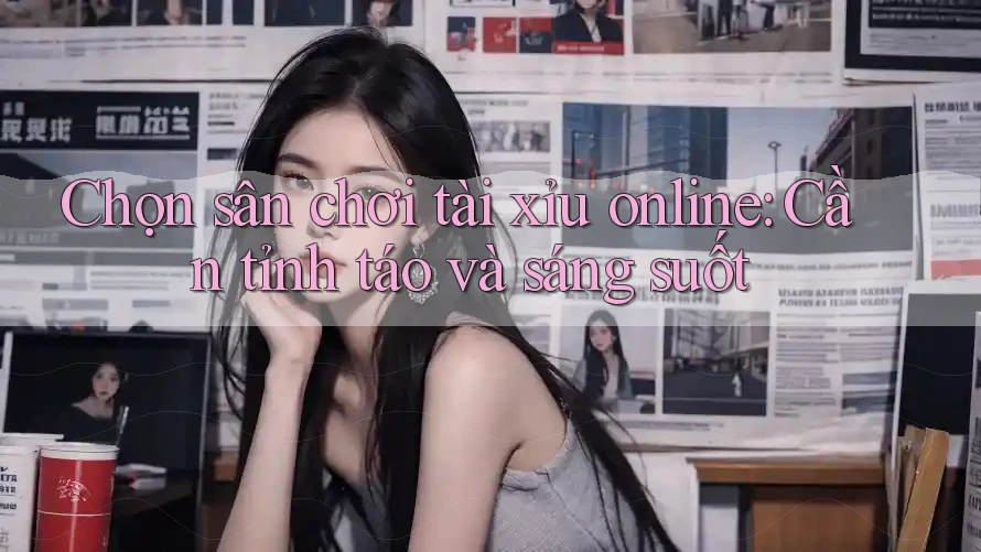 Chọn sân chơi tài xỉu online: Cần tỉnh táo và sáng suốt