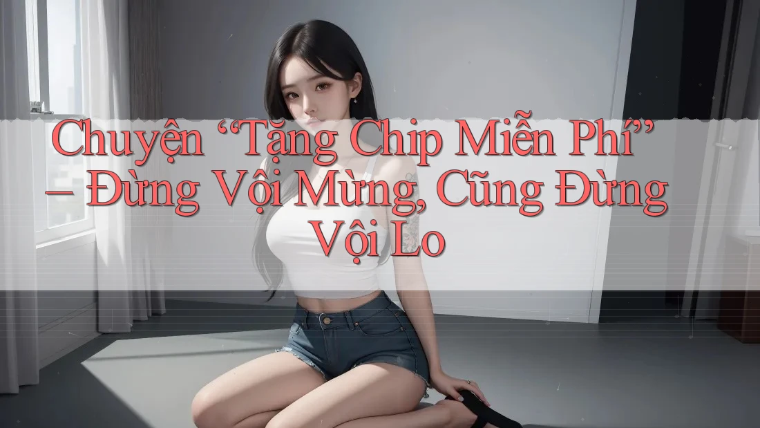 Chuyện “Tặng Chip Miễn Phí” – Đừng Vội Mừng, Cũng Đừng Vội Lo