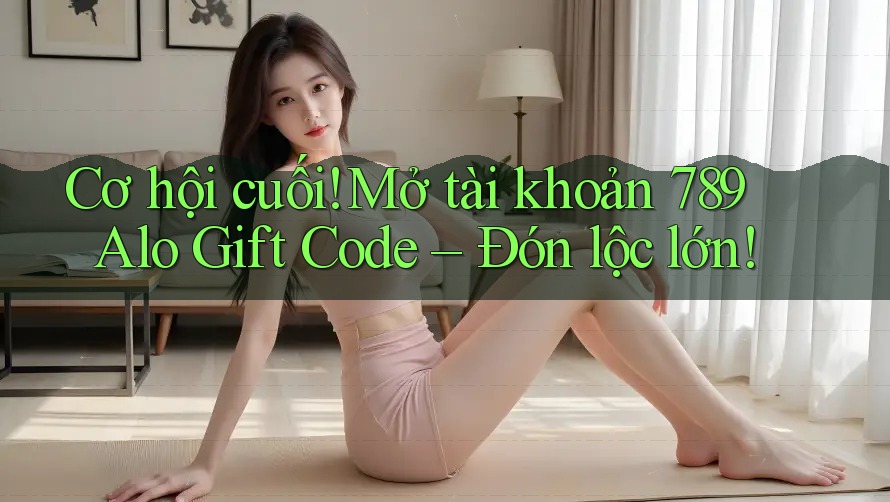 Cơ hội cuối! Mở tài khoản 789 Alo Gift Code – Đón lộc lớn!