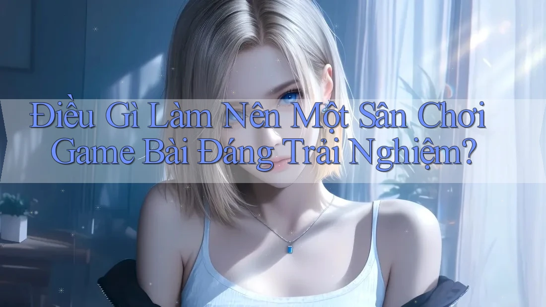 Điều Gì Làm Nên Một Sân Chơi Game Bài Đáng Trải Nghiệm?