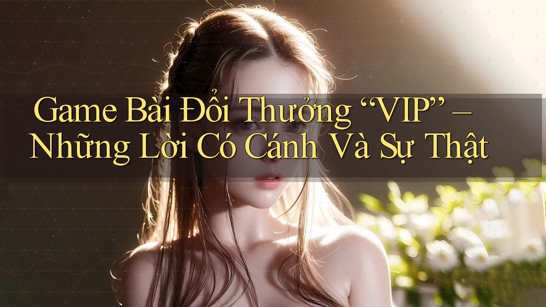 Game Bài Đổi Thưởng “VIP” – Những Lời Có Cánh Và Sự Thật