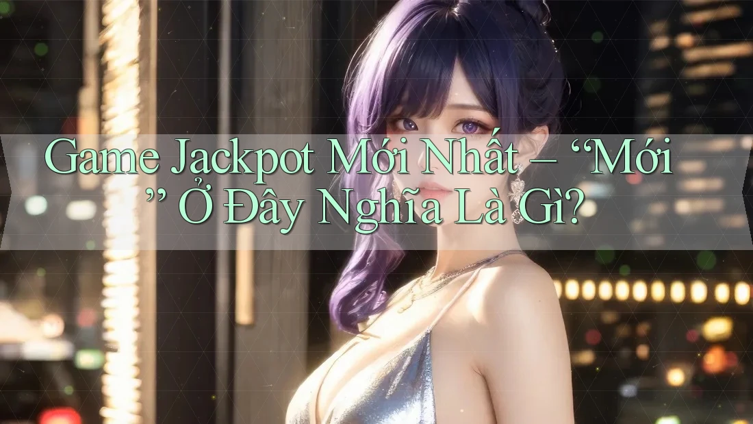 Game Jackpot Mới Nhất – “Mới” Ở Đây Nghĩa Là Gì?