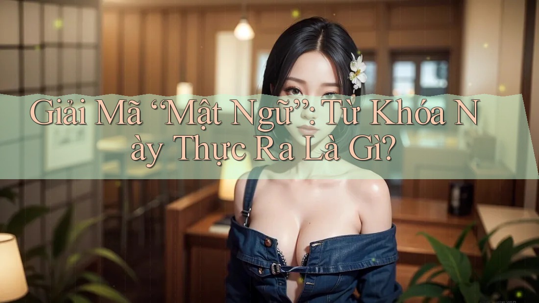 Giải Mã “Mật Ngữ”: Từ Khóa Này Thực Ra Là Gì? Giải Mã “Mật Ngữ”: Từ Khóa Này Thực Ra Là Gì?