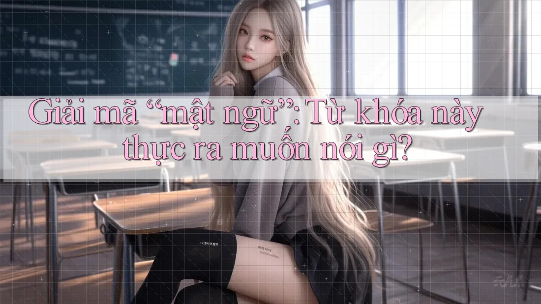 Giải mã “mật ngữ”: Từ khóa này thực ra muốn nói gì?