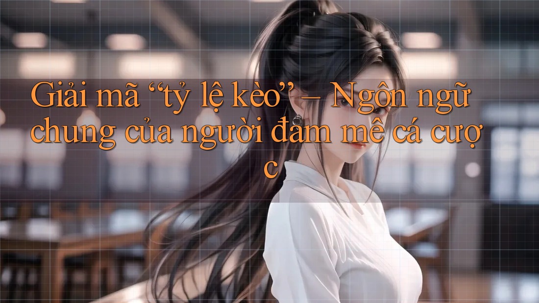 Giải mã “tỷ lệ kèo” – Ngôn ngữ chung của người đam mê cá cược Giải mã “tỷ lệ kèo” – Ngôn ngữ chung của người đam mê cá cược