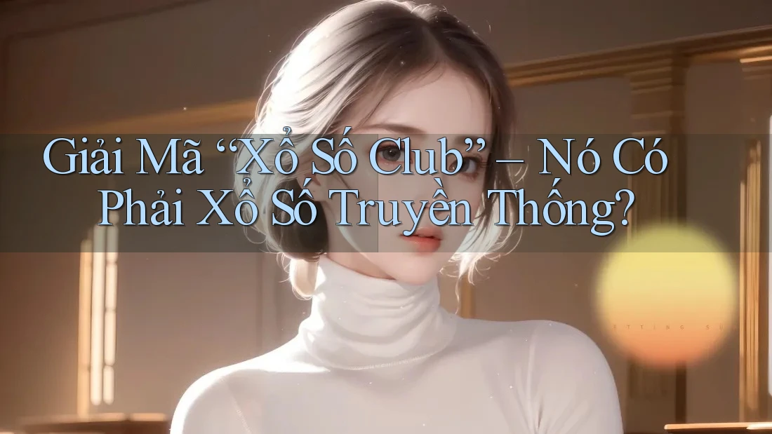 Giải Mã “Xổ Số Club” – Nó Có Phải Xổ Số Truyền Thống?