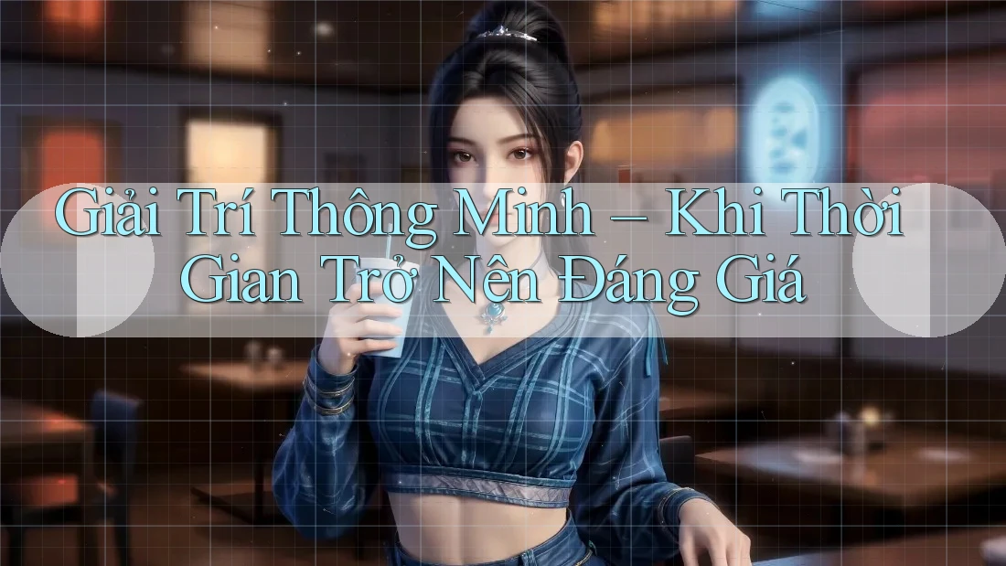 Giải Trí Thông Minh – Khi Thời Gian Trở Nên Đáng Giá