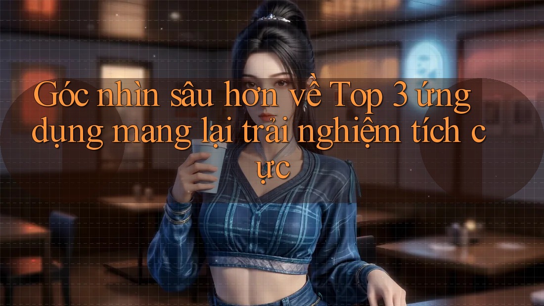 Góc nhìn sâu hơn về Top 3 ứng dụng mang lại trải nghiệm tích cực
