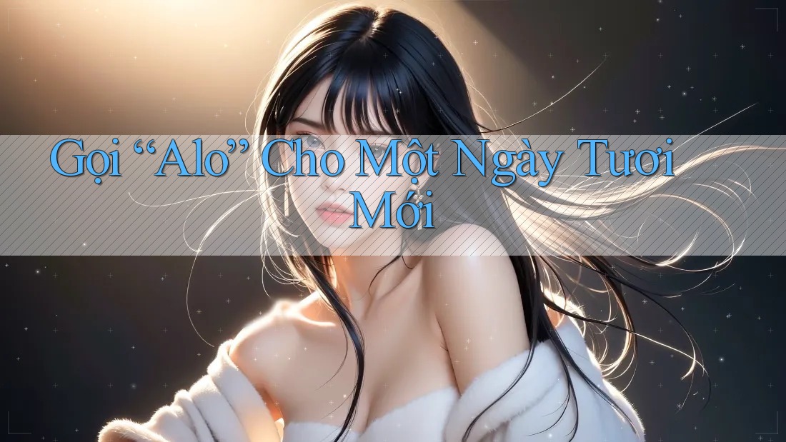 Gọi “Alo” Cho Một Ngày Tươi Mới Gọi “Alo” Cho Một Ngày Tươi Mới