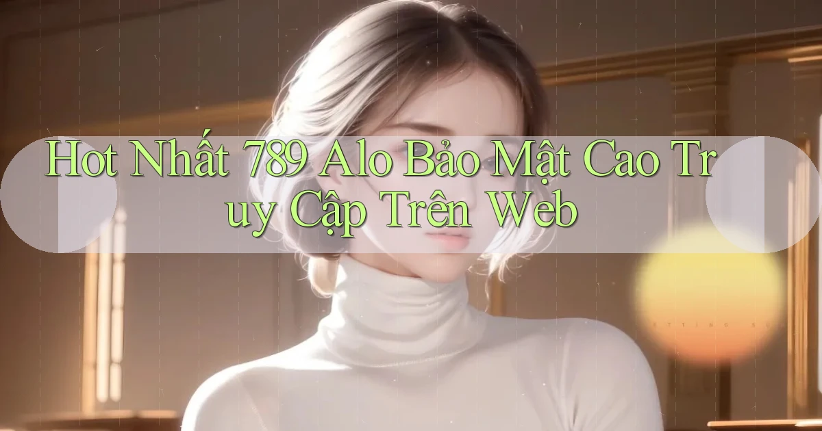 hot nhất 789 alo bảo mật cao truy cập trên web
