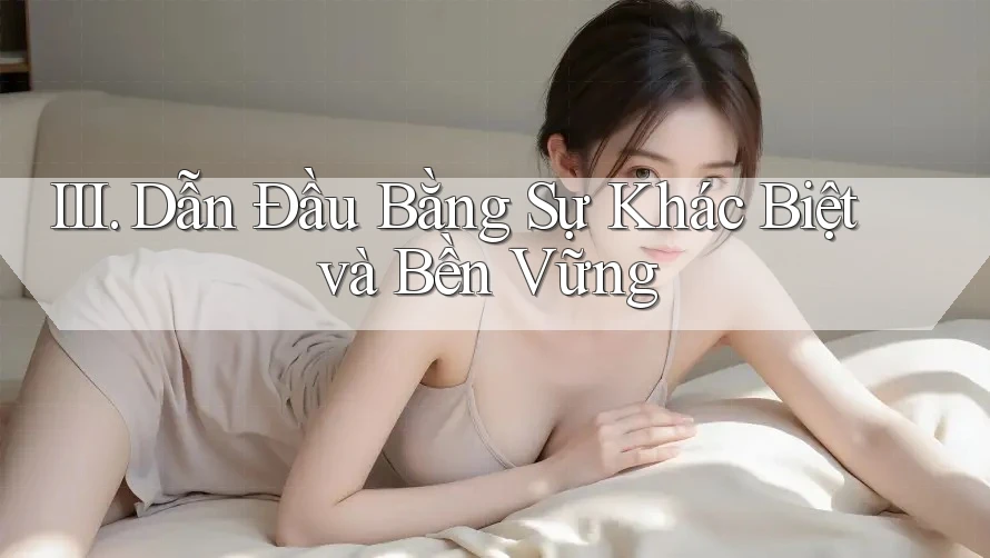 III. Dẫn Đầu Bằng Sự Khác Biệt và Bền Vững