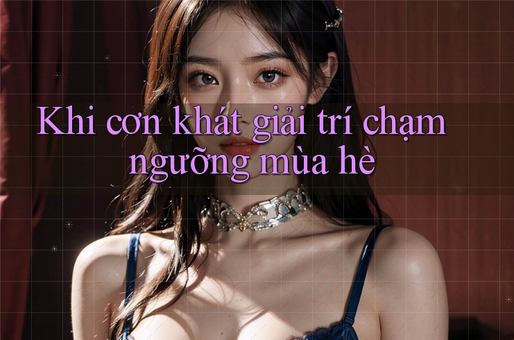 Khi cơn khát giải trí chạm ngưỡng mùa hè