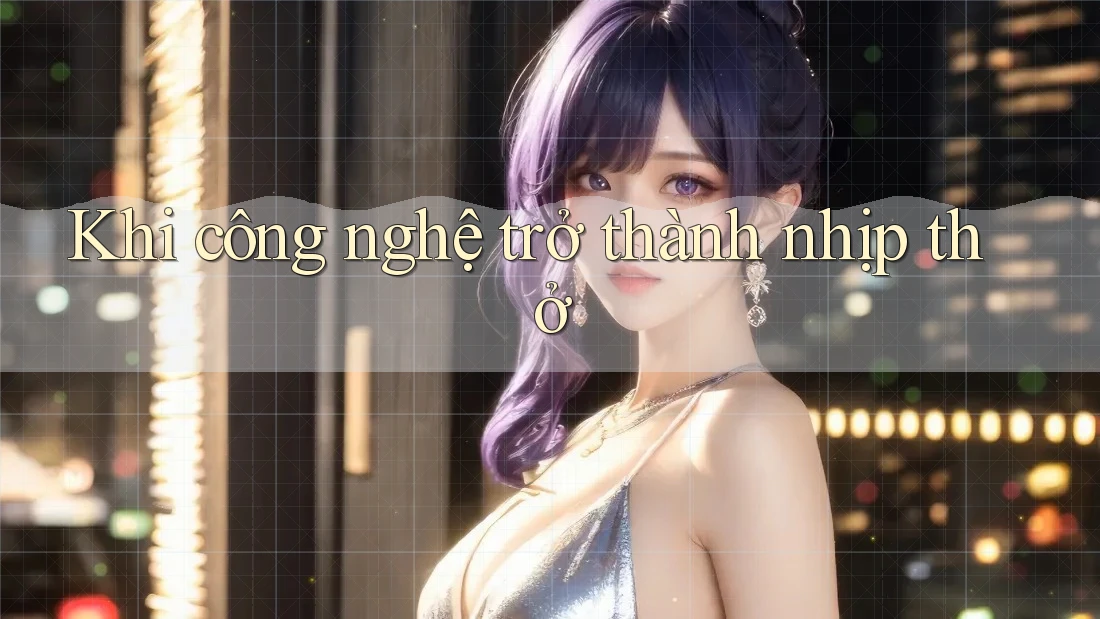 Khi công nghệ trở thành nhịp thở Khi công nghệ trở thành nhịp thở