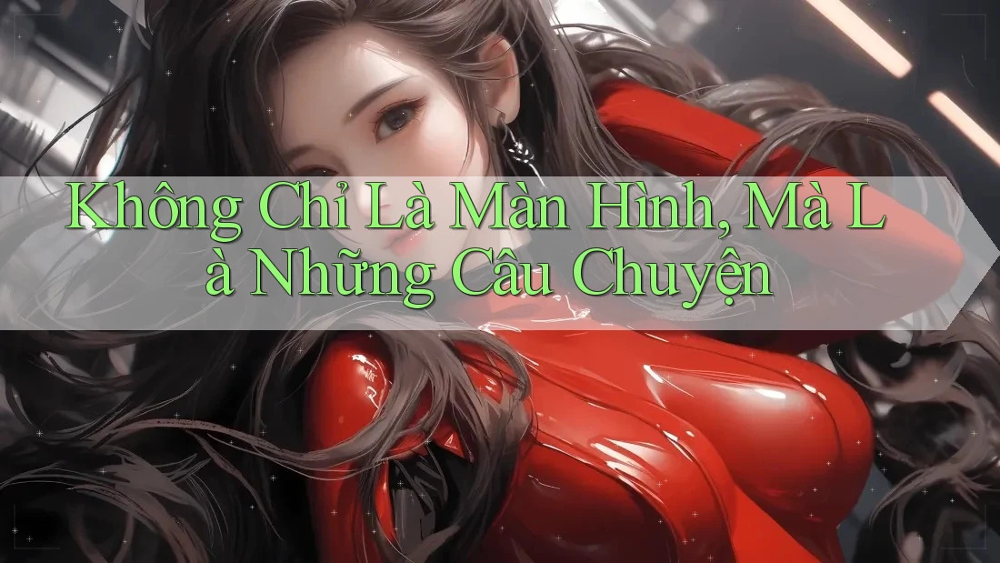 Không Chỉ Là Màn Hình, Mà Là Những Câu Chuyện