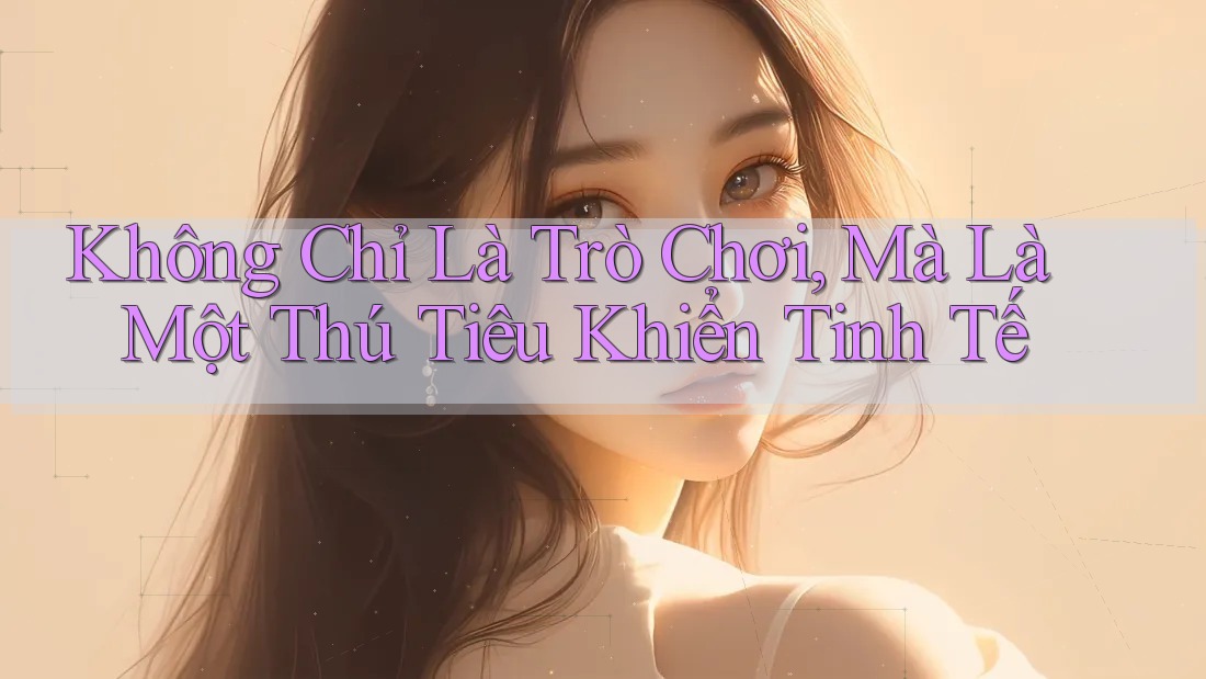 Không Chỉ Là Trò Chơi, Mà Là Một Thú Tiêu Khiển Tinh Tế
