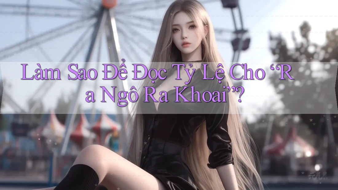 Làm Sao Để Đọc Tỷ Lệ Cho “Ra Ngô Ra Khoai”?