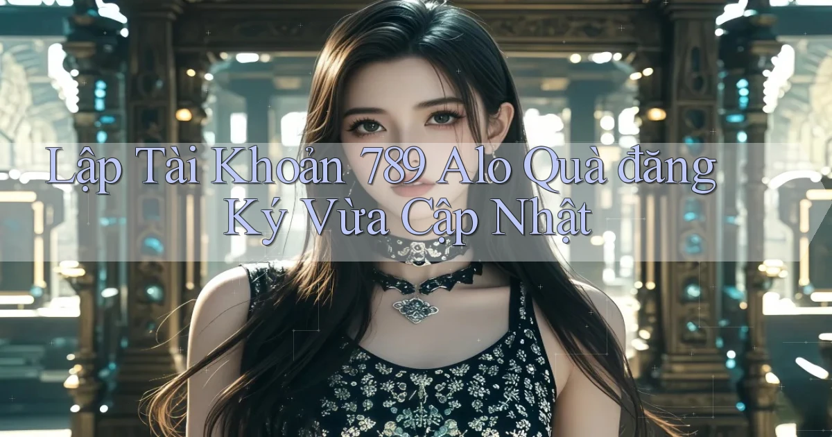 lập tài khoản 789 alo quà đăng ký vừa cập nhật