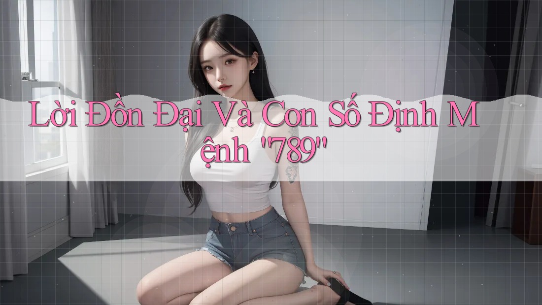 Lời Đồn Đại Và Con Số Định Mệnh “789”