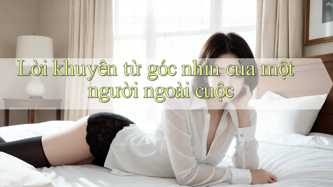 Lời khuyên từ góc nhìn của một người ngoài cuộc