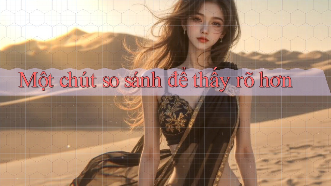 Một Chút So Sánh Để Thấy Rõ Hơn