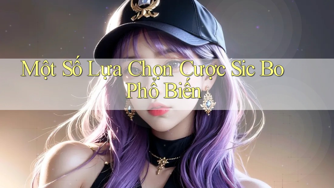 Một Số Lựa Chọn Cược Sic Bo Phổ Biến Một Số Lựa Chọn Cược Sic Bo Phổ Biến