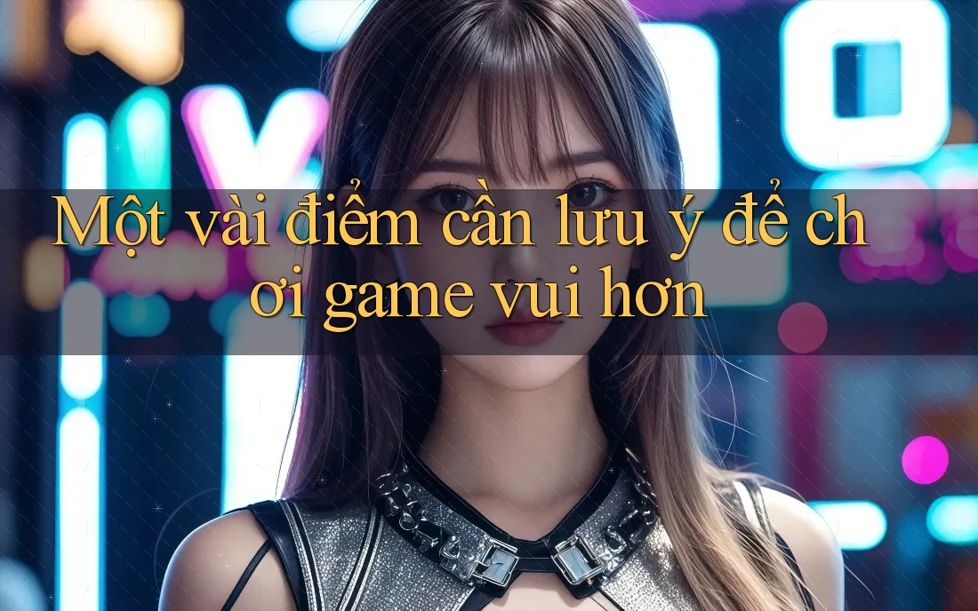 Một vài điểm cần lưu ý để chơi game vui hơn