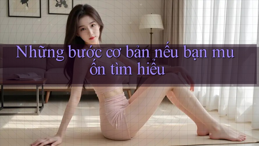 Những bước cơ bản nếu bạn muốn tìm hiểu