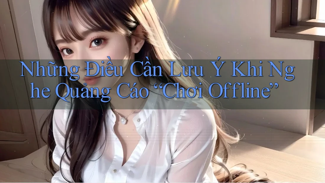 Những Điều Cần Lưu Ý Khi Nghe Quảng Cáo “Chơi Offline”