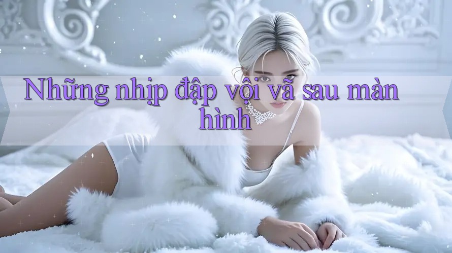 Những nhịp đập vội vã sau màn hình