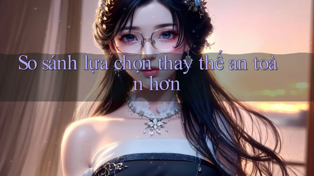 So sánh lựa chọn thay thế an toàn hơn
