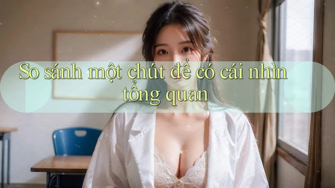 So sánh một chút để có cái nhìn tổng quan So sánh một chút để có cái nhìn tổng quan