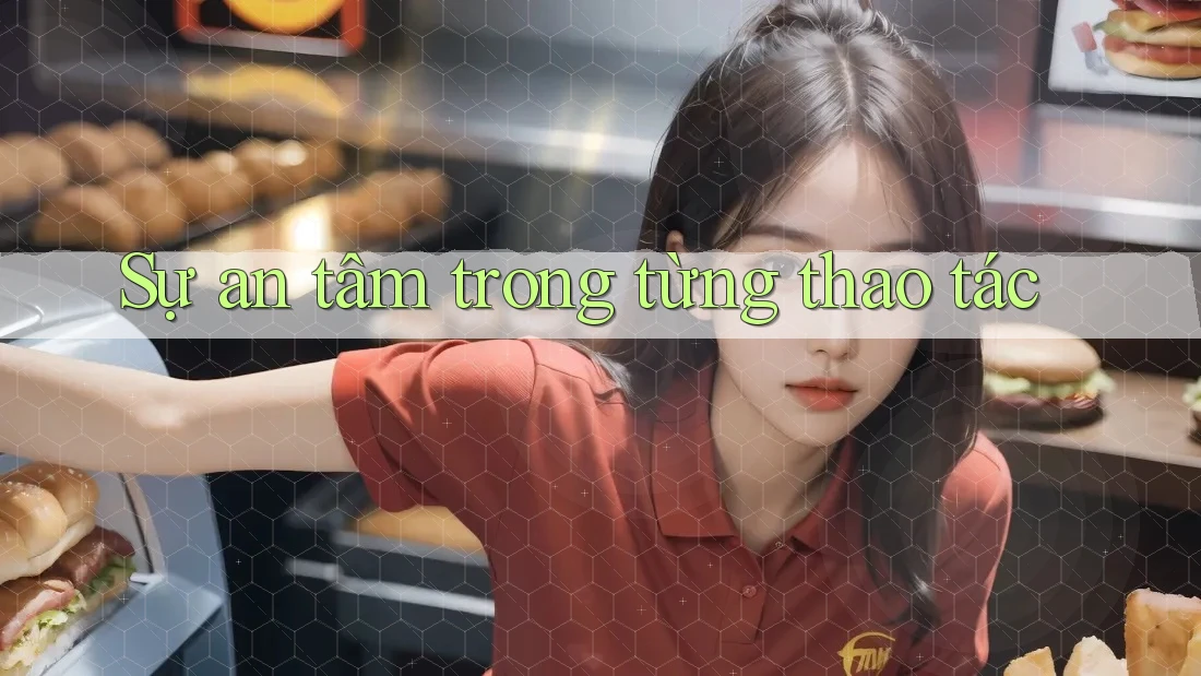Sự an tâm trong từng thao tác