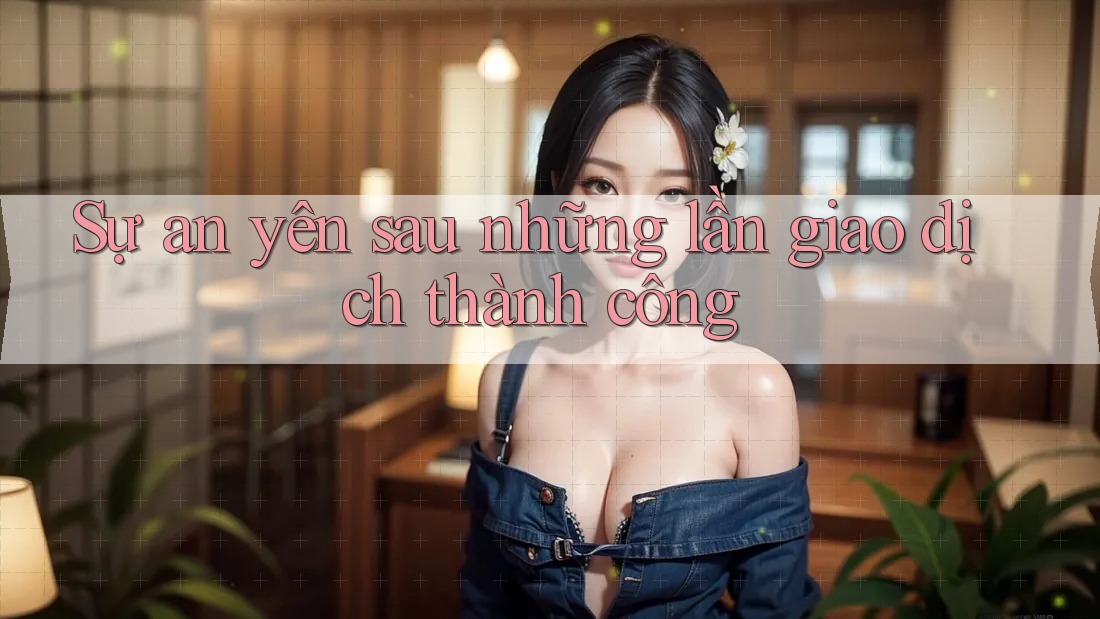 Sự an yên sau những lần giao dịch thành công