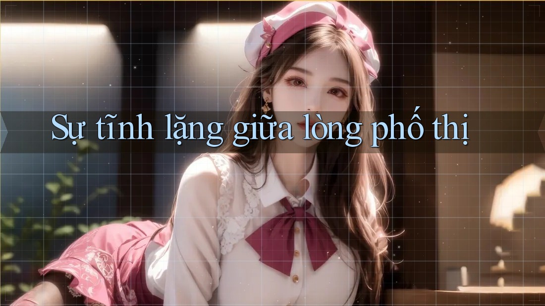 Sự tĩnh lặng giữa lòng phố thị