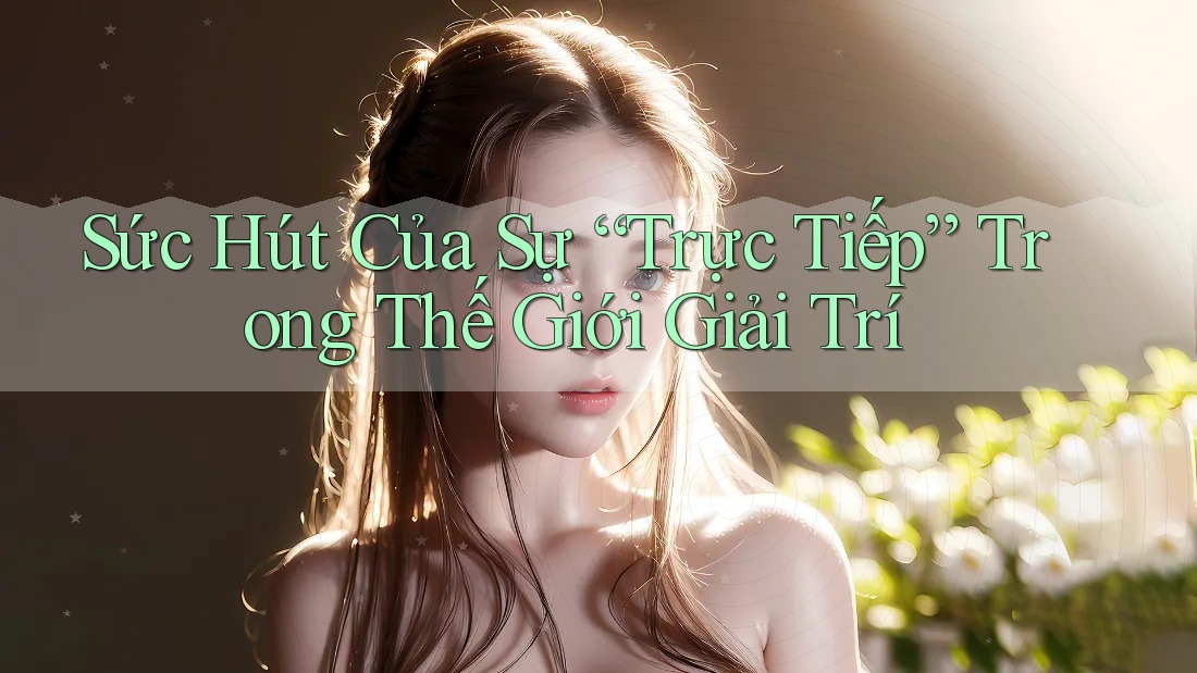 Sức Hút Của Sự “Trực Tiếp” Trong Thế Giới Giải Trí