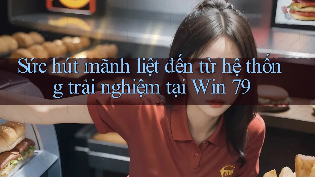 Sức hút mãnh liệt đến từ hệ thống trải nghiệm tại Win 79