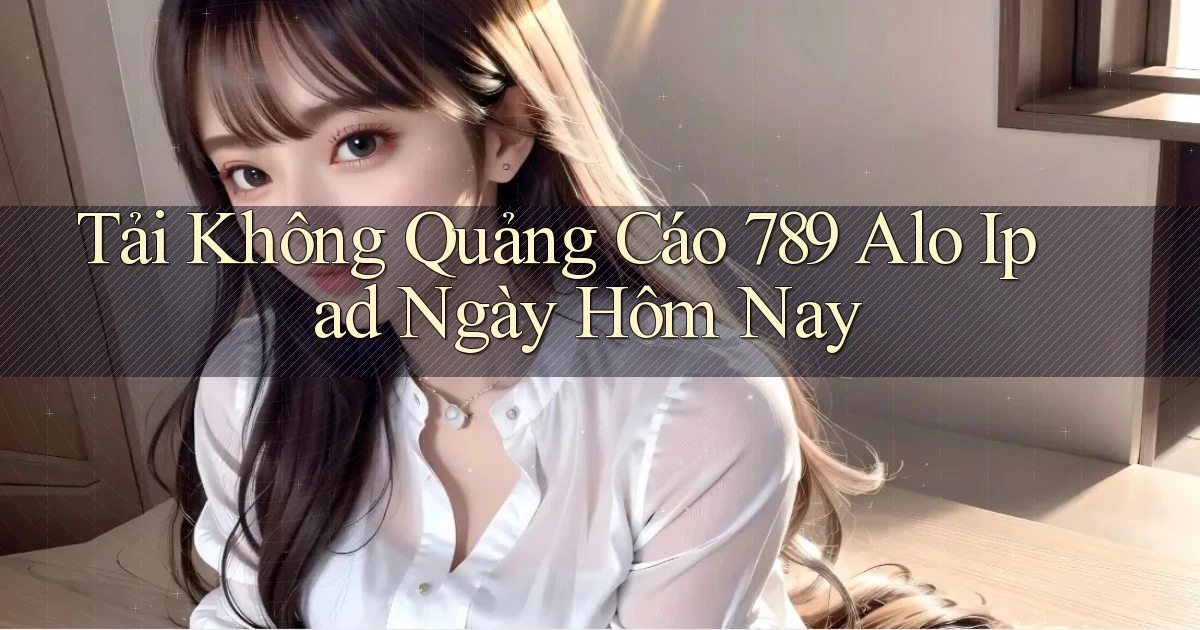 tải không quảng cáo 789 alo ipad ngày hôm nay