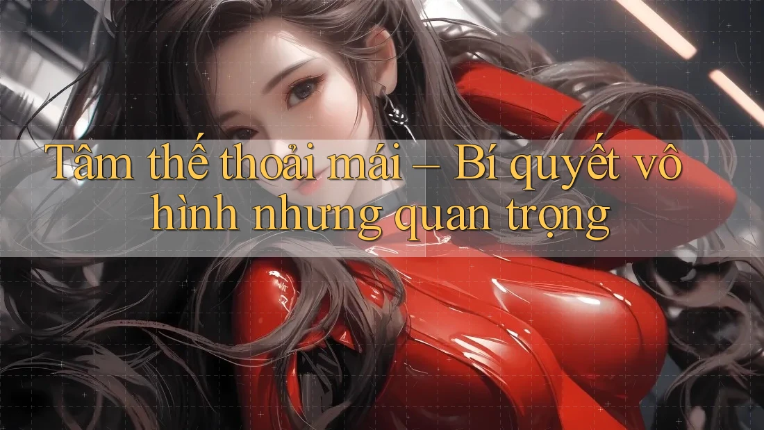 Tâm thế thoải mái – Bí quyết vô hình nhưng quan trọng