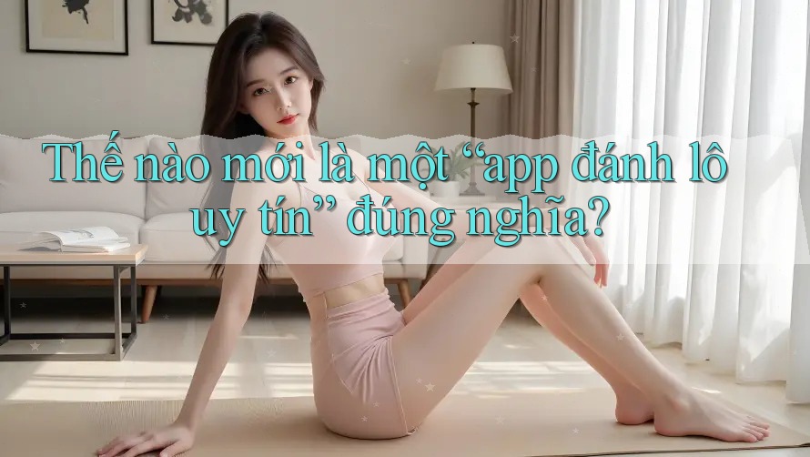 Thế nào mới là một “app đánh lô uy tín” đúng nghĩa?