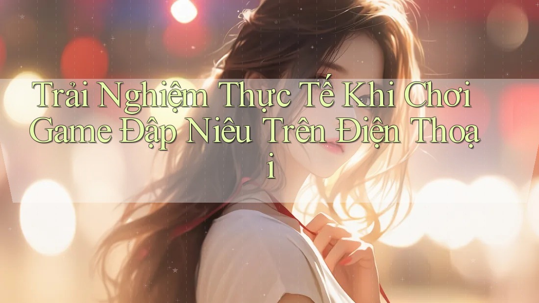 Trải Nghiệm Thực Tế Khi Chơi Game Đập Niêu Trên Điện Thoại Trải Nghiệm Thực Tế Khi Chơi Game Đập Niêu Trên Điện Thoại