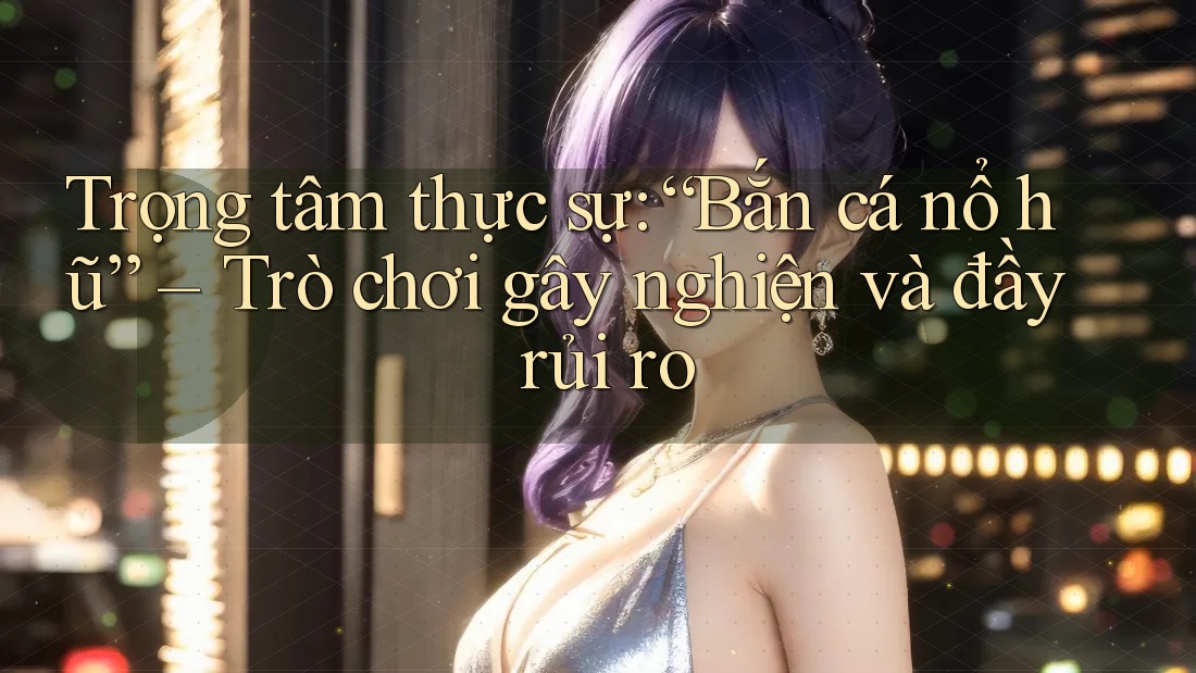 Trọng tâm thực sự: “Bắn cá nổ hũ” – Trò chơi gây nghiện và đầy rủi ro