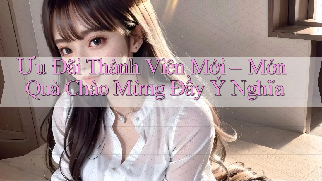 Ưu Đãi Thành Viên Mới – Món Quà Chào Mừng Đầy Ý Nghĩa