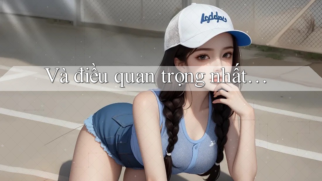 Và điều quan trọng nhất…